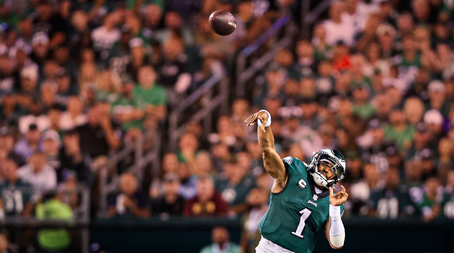 Philadelphia Eagles quarterback Jalen Hurts